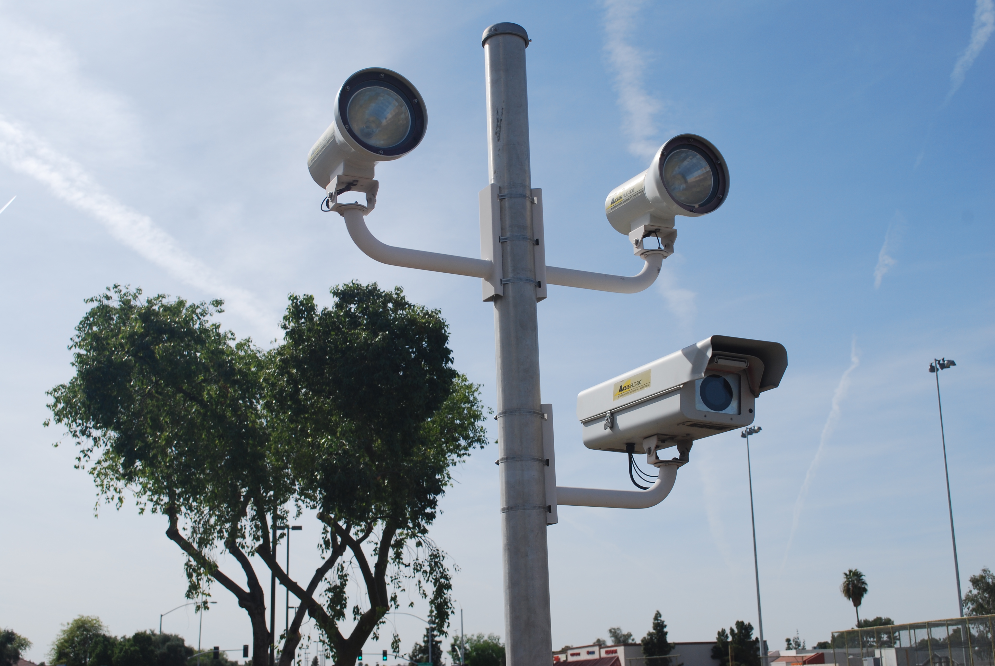Roadway Electric Red Light Camera